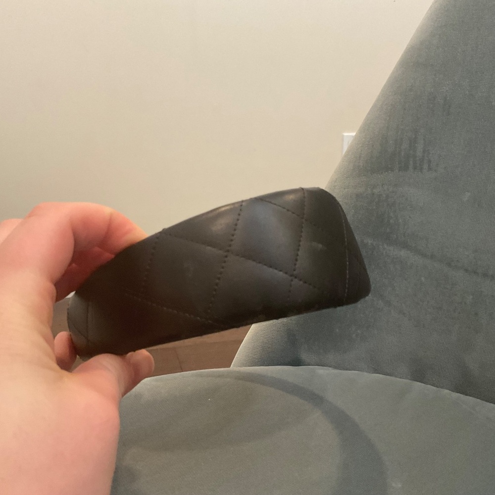 Burberry black leather headband - Picture 4 of 4